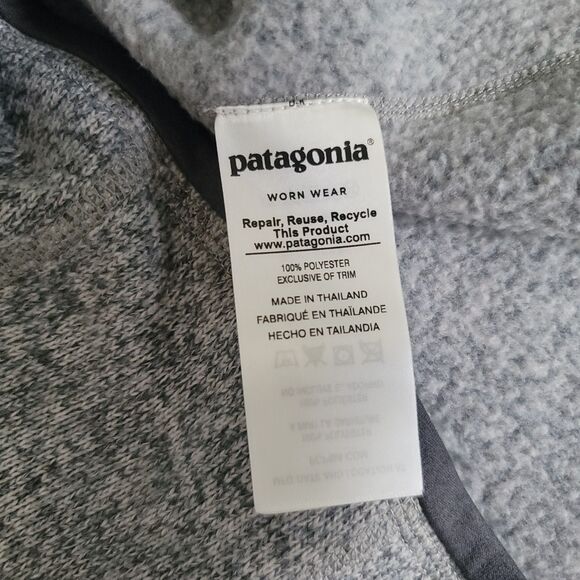 Patagonia Better Sweater Two Tone 1/4 Zip Jacket Small - Picture 5 of 8